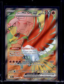 Ethan's Ho-Oh ex 209/182 Ultra Rare Destined Rivals Pokemon Holo Near Mint - Image 1