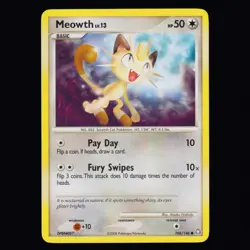 Meowth 106/146 Legends Awakened Common Pokemon TCG NM - Image 1