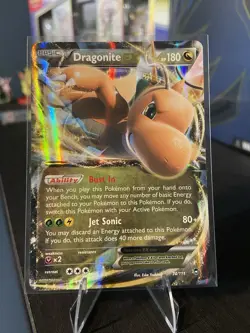 Dragonite EX 74/111 Pokemon XY Furious Fists Near Mint NM - Image 1