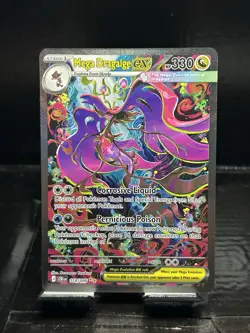 Mega Dragalge EX 118/086 Full Art Holo Rare 330 HP Pokemon TCG Crimson Invasion - Image 1