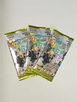 Pokemon Eevee Heroes Korean Booster Pack x3 *BRAND NEW* - Image 1