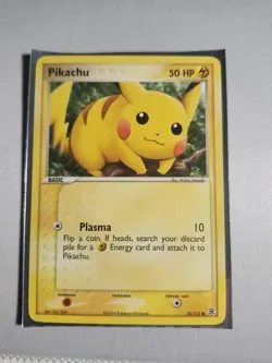 Pikachu 74/112 Common FireRed & LeafGreen Pokemon TCG NM - Image 1