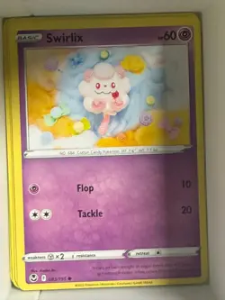 Swirlix 083/195 Common Silver Tempest Pokemon Near Mint - Image 1