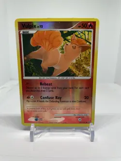 Vulpix 102/127 Common Platinum Reverse Holo Pokemon TCG - LP - Image 1