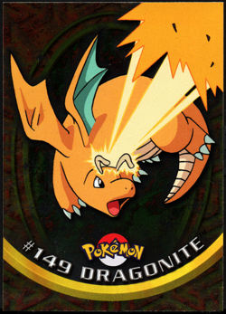 2000 Topps Pokemon TV Animation Edition Series 3 Holo Foil #149 Dragonite - Image 1
