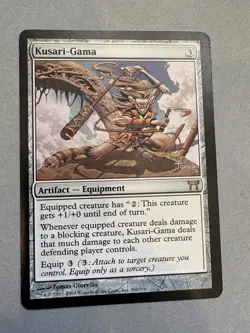 Kusari-Gama, Champions of Kamigawa, MTG, Magic the Gathering - Image 1
