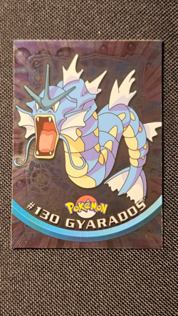 2000 Topps Pokemon Series 3 Silver Foil #130 Gyarados TV Animation LP+ - Image 2