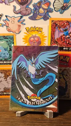 Pokemon Topps Series 3 Silver Foil Articuno #144 Blue Label - Lightly Played - Image 1