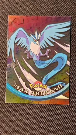 Pokemon Topps Series 3 Silver Foil Articuno #144 Blue Label - Lightly Played - Image 2