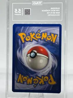 1999 Alakazam 1/102 Base Set Holo Rare Vintage Pokemon TCG WOTC | TAG 5.5 Ex + - Image 2