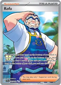 Pokemon - 165/142 - Kofu - Stellar Crown - Image 1