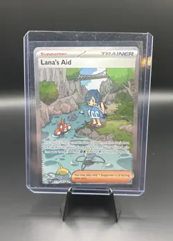 Lana's Aid 219/167 Special Illustration Rare Twilight Masquerade Pokemon Holo - Image 1