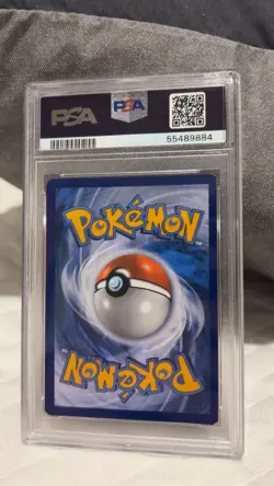 2015 Pokemon XY Breakthrough M Mewtwo EX 159/162 Full Art Holo Ultra Rare PSA 8 - Image 2