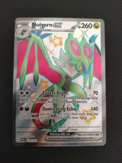 Noivern ex 220/091 Holo Near Mint - Scarlet Violet Paldean Fates Shiny Pokemon - Image 1