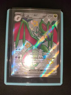Noivern ex 220/091 Holo Near Mint - Scarlet Violet Paldean Fates Shiny Pokemon - Image 2