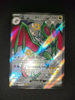 Noivern ex 220/091 Holo Near Mint - Scarlet Violet Paldean Fates Shiny Pokemon - Image 3