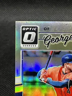 GEORGE SPRINGER ⚾ 2017 Donruss Optic Gold Holo #101 | 10 /10 | Houston Astros - Image 3