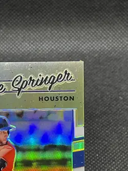 GEORGE SPRINGER ⚾ 2017 Donruss Optic Gold Holo #101 | 10 /10 | Houston Astros - Image 4