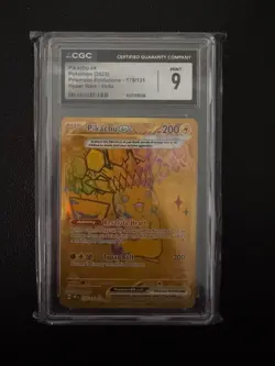 Pikachu ex - Holo Hyper Rare SV: Prismatic Evolutions 179/131 NM CGC 9 - Image 1