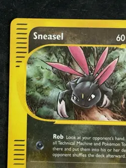 Pokemon TCG Sneasel 110/147 Aquapolis Reverse And Non-Holo E-Reader - Image 2