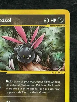 Pokemon TCG Sneasel 110/147 Aquapolis Reverse And Non-Holo E-Reader - Image 3
