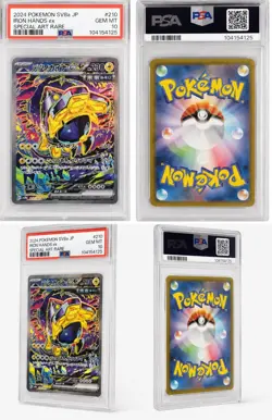 💎 POKEMON PRE PRISMATIC EVOLUTIONS 154/131 IRON HANDS EX SIR PSA 10 - Image 1