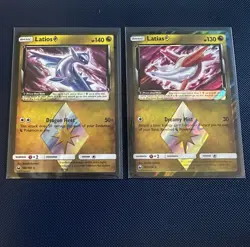 Latios 108/168 Latias 107/168 Prism Star Rare Celestial Storm Pokemon Holo NM - Image 1