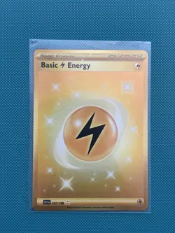 Pokemon TCG Basic Lightning Energy Scarlet & Violet-Base Set 257/198 Near Mint - Image 1