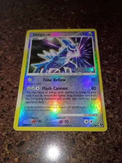 Pokemon ENGLISH Dialga Burger King PROMO REVERSE HOLO Card 16/106 DAMAGED RARE - Image 1