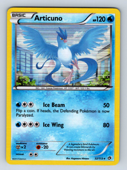 Pokemon Articuno Holo Rare B&W Legendary Treasures 32/113 - Image 1