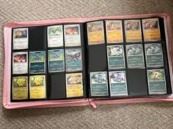 Pokemon 151 Base Set (Incomplete) + Laser Engraved Just Pink Vault X Binder - Image 5