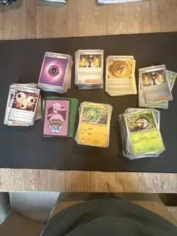 Pokemon Pitch Black Bulk! Over 470 Cards From Pre Release Battle Deck - Image 1