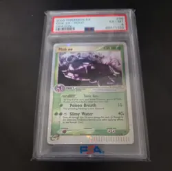2003 POKEMON EX DRAGON #96 MUK EX-HOLO PSA 6 - Image 1