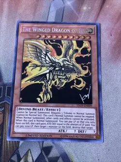 Yugioh The Winged Dragon of Ra TN19-EN009 Secret (NM) - Image 1