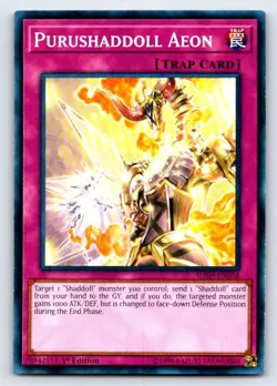 Purushaddoll Aeon SDSH-EN036 Structure Deck: Shaddoll Showdown Yu-Gi-Oh - Image 1