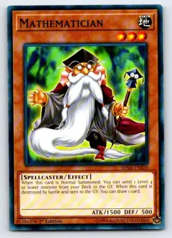 Mathematician SDSH-EN020 Structure Deck: Shaddoll Showdown Yu-Gi-Oh Unlimited - Image 1