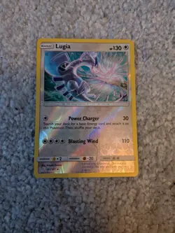 Pokemon TCG Lugia Team Up 131/181 Holo Rare LP - Image 1