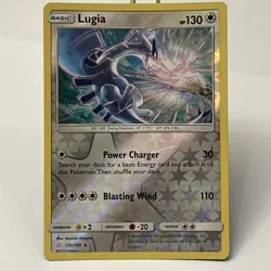 Lugia 131/181 Sun & Moon Team Up NM Reverse Holo Pokemon TCG - Image 1