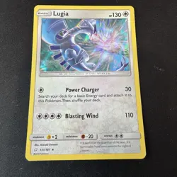 Pokemon TCG Cards Lugia 131/181 Team Up Holo Rare NM - Image 1