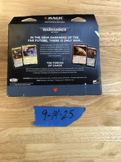 MTG Warhammer 40K Commander Deck - The Ruinous Powers - Sealed Box - Image 2