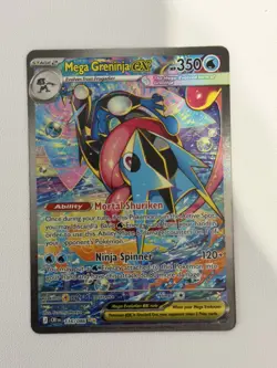 Pokemon Mega Greninja EX 116/086 SIR - Chaos Rising TCG English - Image 1