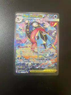 Mega Greninja EX 116/086 Special Illustration SIR Pokemon Chaos Rising Near Mint - Image 1