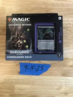 MTG Universes Warhammer 40K Commander Necron Dynasties Deck Magic Gathering - Image 1