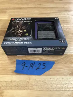 MTG Universes Warhammer 40K Commander Necron Dynasties Deck Magic Gathering - Image 2