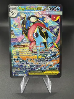 Mega Greninja ex SIR 116/086 Chaos Rising Special Illustration Rare Pokemon TCG - Image 1