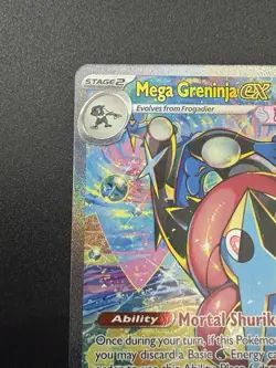 Mega Greninja ex SIR 116/086 Chaos Rising Special Illustration Rare Pokemon TCG - Image 4