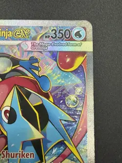 Mega Greninja ex SIR 116/086 Chaos Rising Special Illustration Rare Pokemon TCG - Image 5