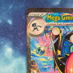 Mega Greninja ex 116/086 Special Illustration Rare SIR Chaos Rising Pokemon TCG - Image 5