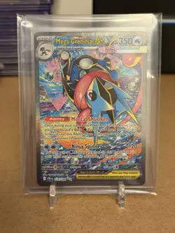 Mega Greninja ex SIR 116/086 Chaos Rising Special Illustration Rare Pokemon TCG - Image 1