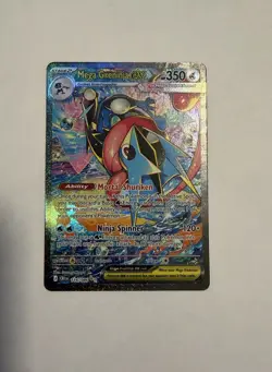 Mega Greninja ex 116/086 SIR Pokemon Chaos Rising Special Illustration Rare NM - Image 1